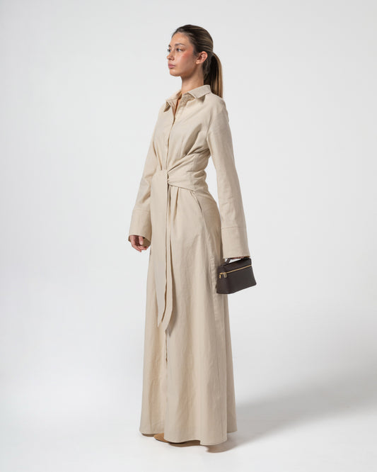 The Essential Maxi dress beige